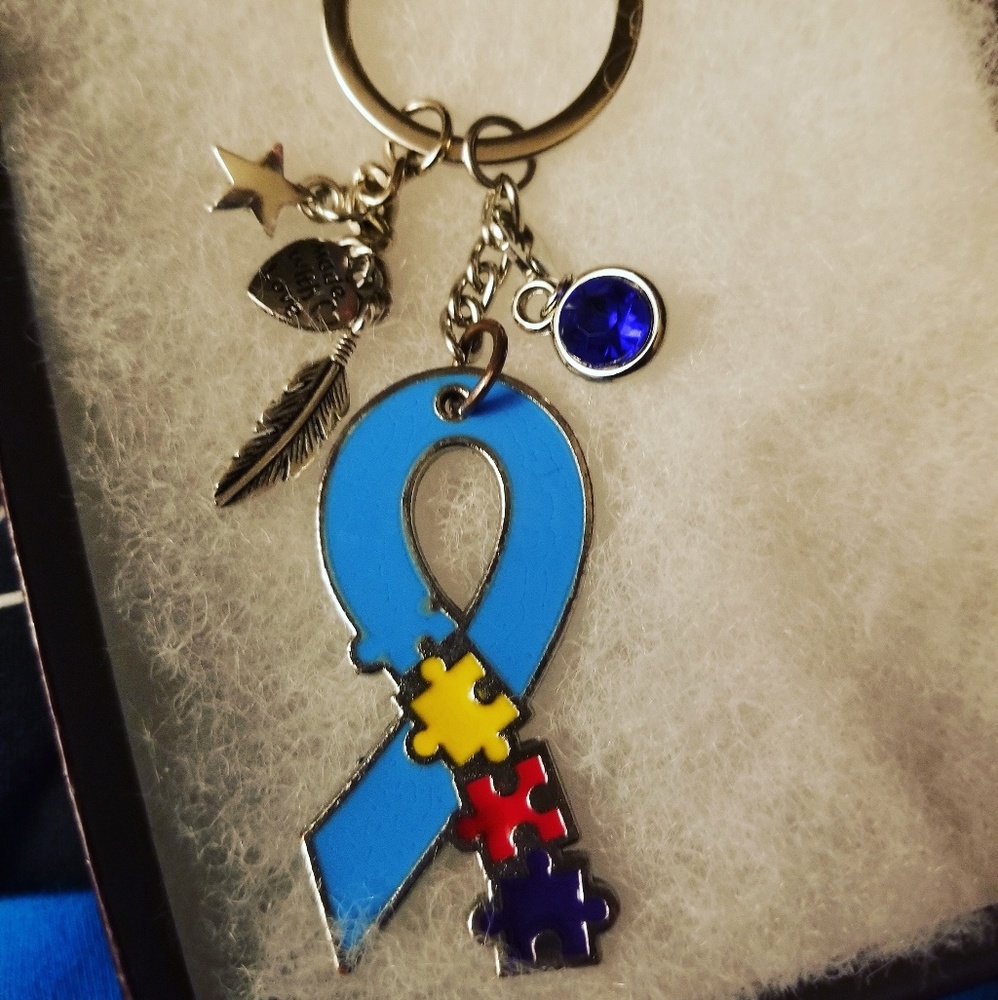 Autism Awareness Keychain